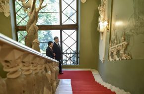 Petr Poroshenko and Cyril Gaburich