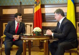 Petr Poroshenko and Cyril Gaburich