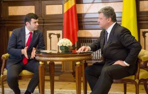 Petr Poroshenko and Cyril Gaburich