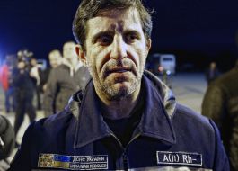 The IL-76 plane, which evacuated Ukrainians from Nepal disaster area, landed at the Boryspil airport near Kiev