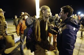 The IL-76 plane, which evacuated Ukrainians from Nepal disaster area, landed at the Boryspil airport near Kiev