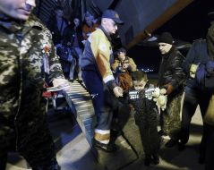 The IL-76 plane, which evacuated Ukrainians from Nepal disaster area, landed at the Boryspil airport near Kiev