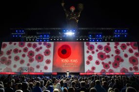 Memorial and art event "The first minute of the peace"