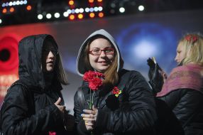 Memorial and art event "The first minute of the peace"