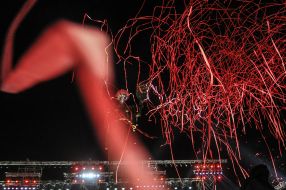 Action "The first minute of the peace"