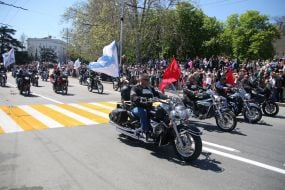 The participants of the Victory Parade