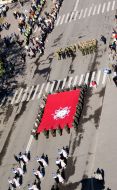 Parade on the occasion of the 70th anniversary of the Victory over Nazism