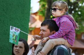 Открытие нового сезона на детской железной дороге