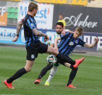 Playing moment of match