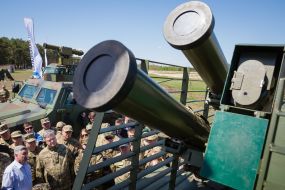Petro Poroshenko during a visit to the training center "Desna"