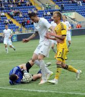 Playing moment of match