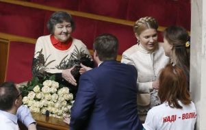Юлия Тимошенко, Вера Савченко и Мария Савченко