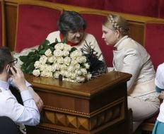 Юлия Тимошенко и Мария Савченко
