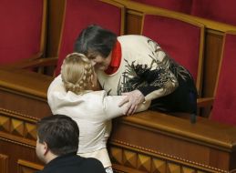 Юлия Тимошенко и Мария Савченко