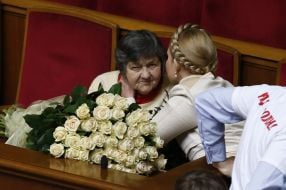 Юлия Тимошенко и Мария Савченко