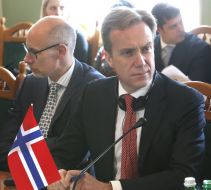 Borge Brende and Jon Fredriksen