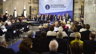 Meeting of European leaders in Aachen