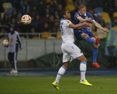 Soccer. The Europa League semifinal, May 14, 2015. FC Dnepr - FC Napoli
