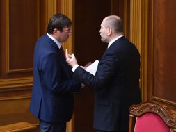 Yuriy Lutsenko and Borislav Bereza