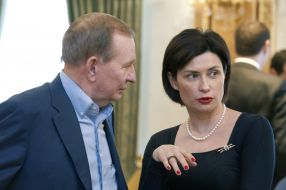 Irina Vannikova and Leonid Kuchma