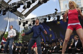 Віталій Кличко з братом Володимиром