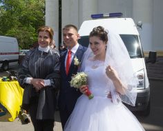 Марина Порошенко во время посещения "Города профессий"