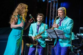 Олена Шарун, Павло Гузєв та Олександр Рукомойніков