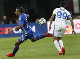 The moment of the match