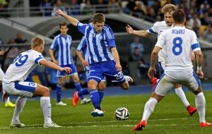 The moment of the match