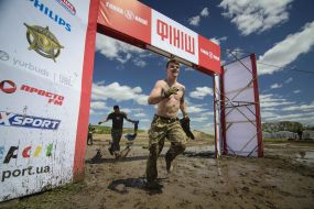 Участник соревнований "Гонка нации"