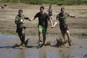 Участники соревнований "Гонка нации"