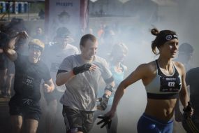 Участники соревнований "Гонка нации"