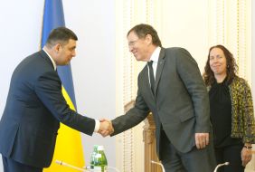 Vladimir Groisman, Mailis Reps and Jean-Claude Mignon