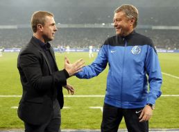 Sergey Rebrov and Myron Markevich