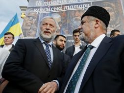 Refat Chubarov and Joseph Zissels