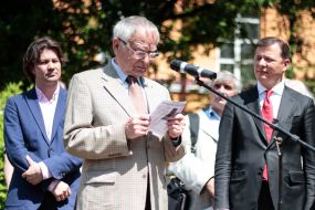 Oleg Lyashko, Dmytro Pavlychko and Yevgeny Nischuk