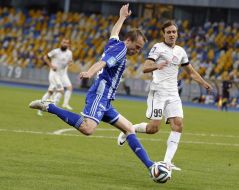 1/2 final of Cup of Ukraine FC "Dinamo" 4: 1 FC "Olympic"