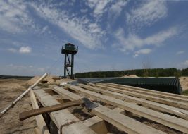 Construction of the Russian-Ukrainian border