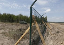 Construction of the Russian-Ukrainian border