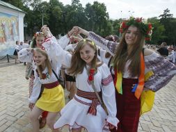 Megamarsh in embroidered shirts