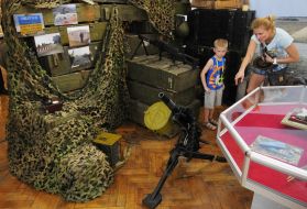 Exposition "The war in the Donbass region, 2014-2015"