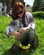 Megamarsh in embroidered shirts