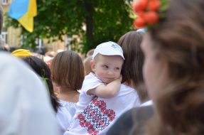 Megamarsh in embroidered shirts