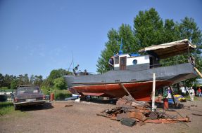 Investigation of the Kiev reservoir fish stocks