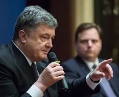 Петр Порошенко и Андрей Гундер