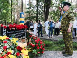 Открытие Мемориального камня погибшим пограничникам