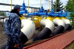 Tubes of gas pipeline