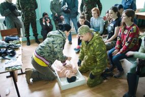 Training on tactical medicine