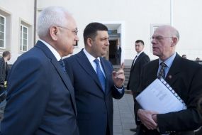 Владимир Гройсман и Норберт Ламмерт