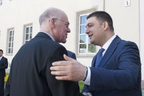 Владимир Гройсман и Норберт Ламмерт